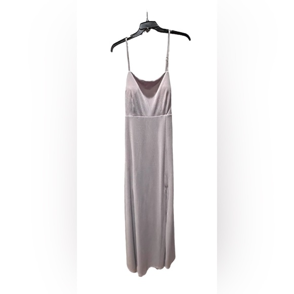 Birdy Grey BENNY DRESS CREPE Lilac 1X NEW NWT BRIDESMAID WEDDING - Picture 3 of 16
